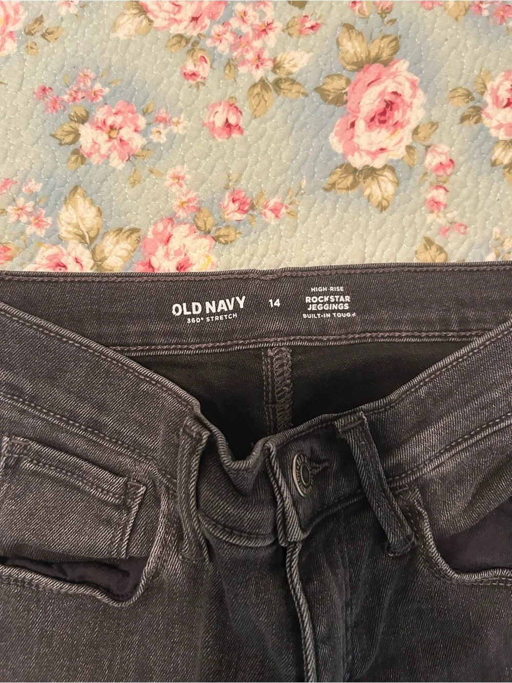 Kids Old Navy Rockstar High Rise Jeggings size 14
